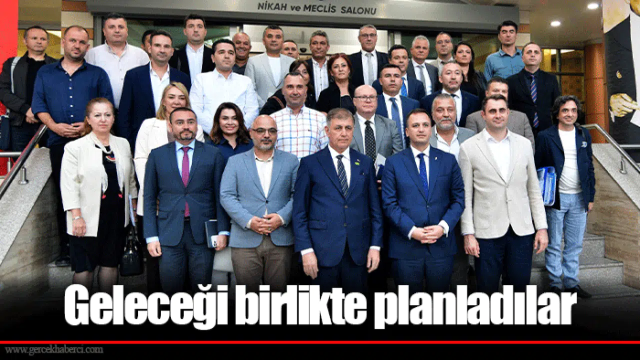 Geleceği birlikte planladılar