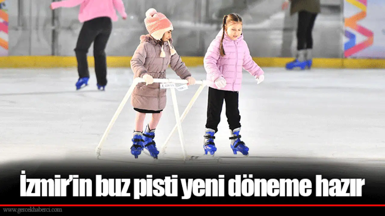 İzmir’in buz pisti yeni döneme hazır