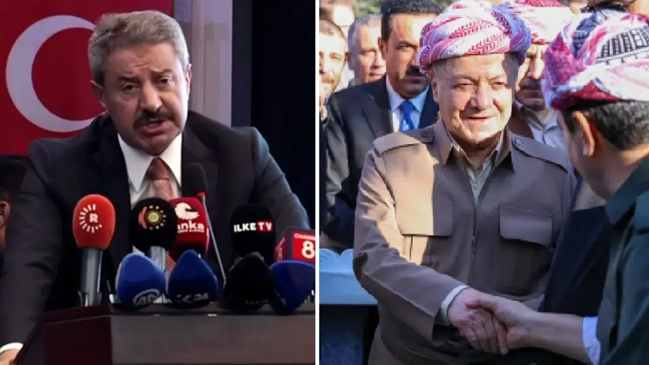 AK Parti'li vekilden Barzani'ye övgü dolu sözler: 'Kürtlüğü senden öğrendik'