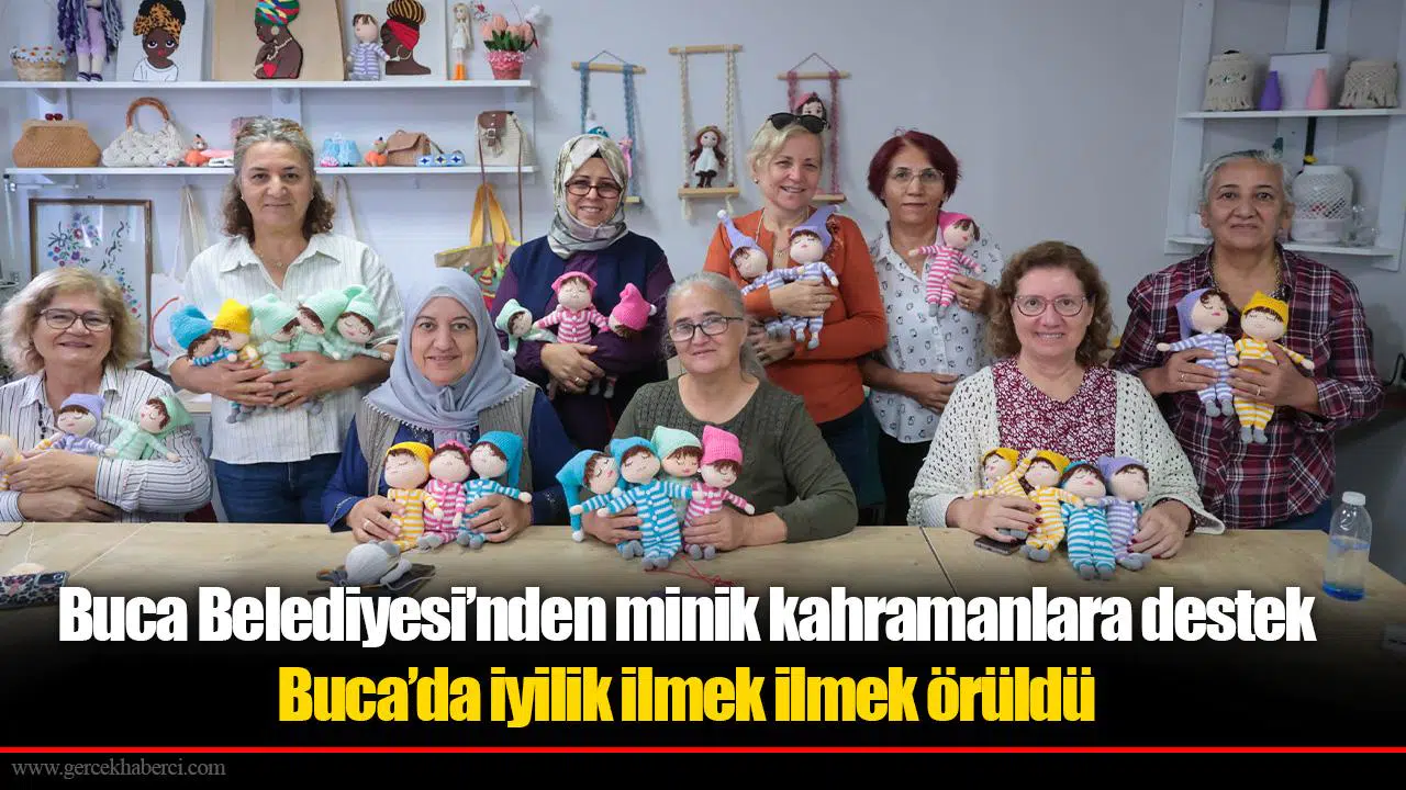 Buca Belediyesi’nden minik kahramanlara destek