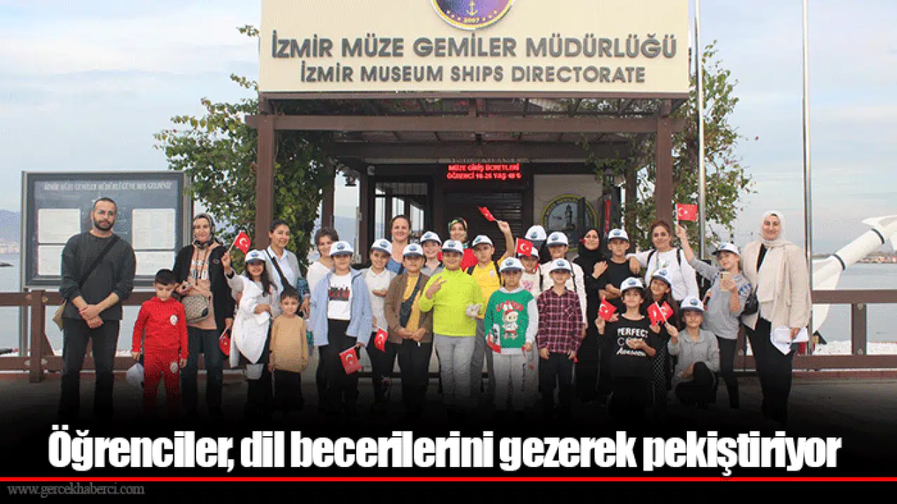Öğrenciler, dil becerilerini gezerek pekiştiriyor
