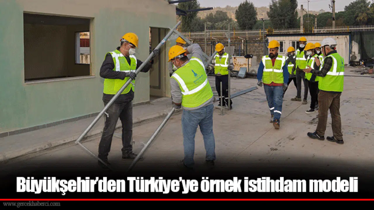 Büyükşehir’den Türkiye’ye örnek istihdam modeli