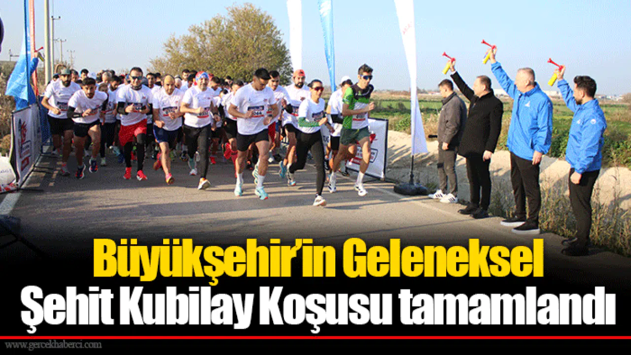 Büyükşehir’in Geleneksel Şehit Kubilay Koşusu tamamlandı