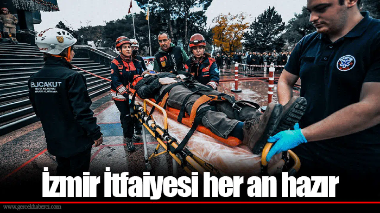 İzmir İtfaiyesi her an hazır