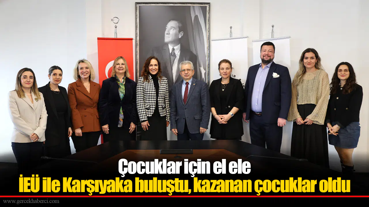 İEÜ ile Karşıyaka buluştu, kazanan çocuklar oldu