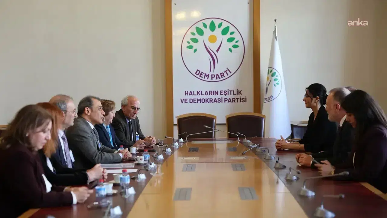 TTB'den, DEM Parti'ye ziyaret