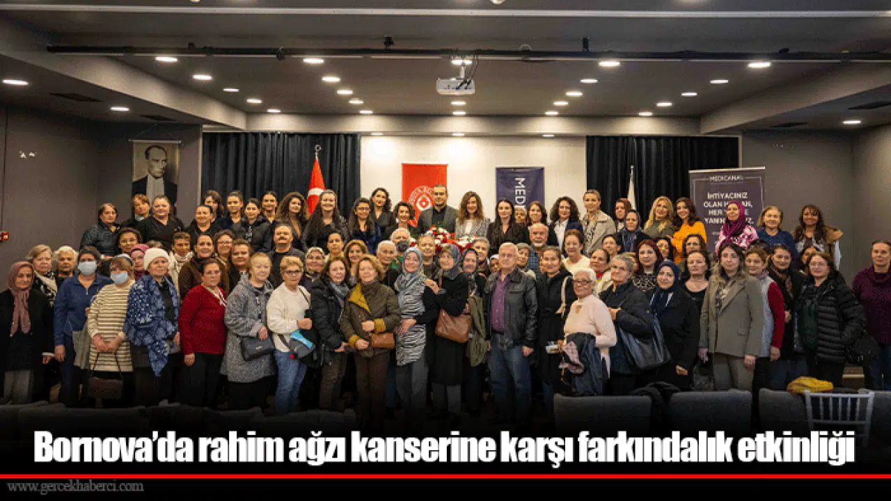 Bornova’da rahim ağzı kanserine karşı farkındalık etkinliği