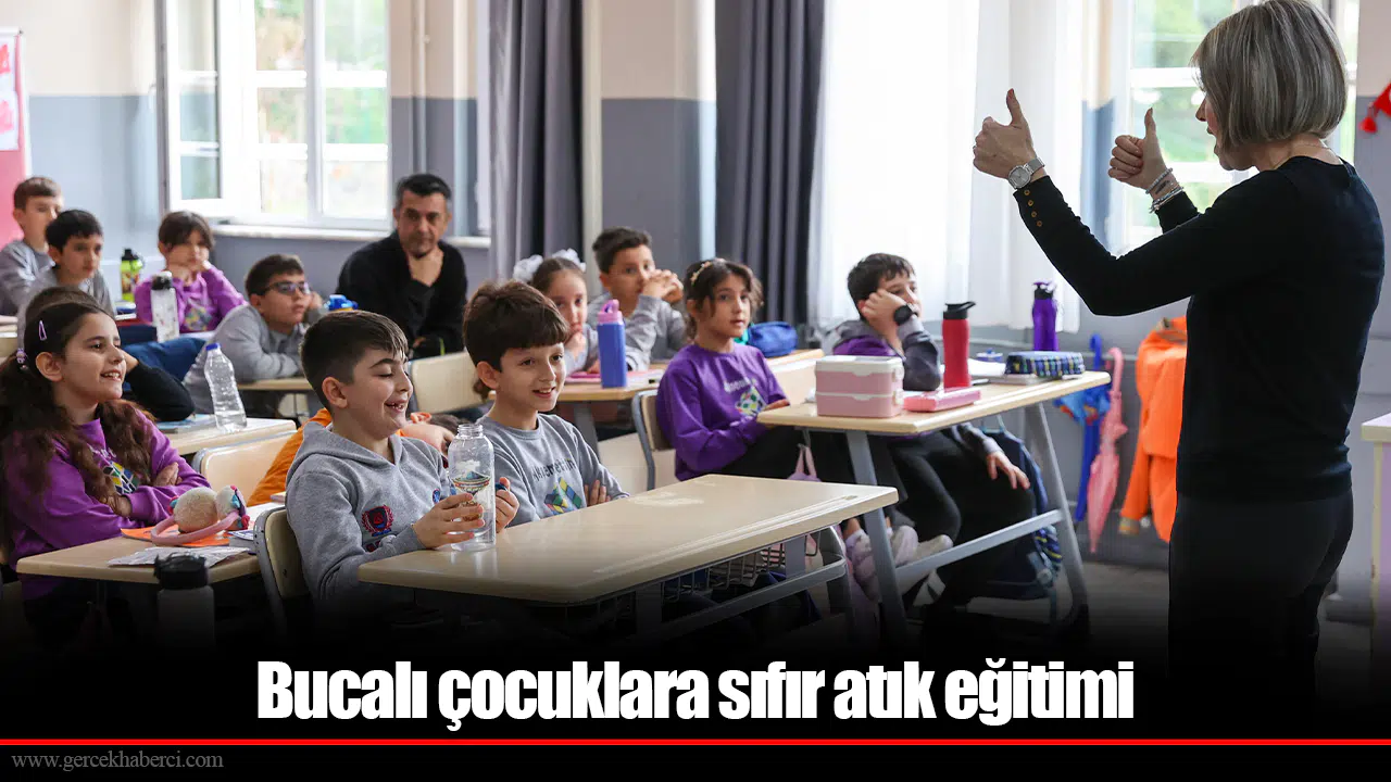 Bucalı çocuklara sıfır atık eğitimi