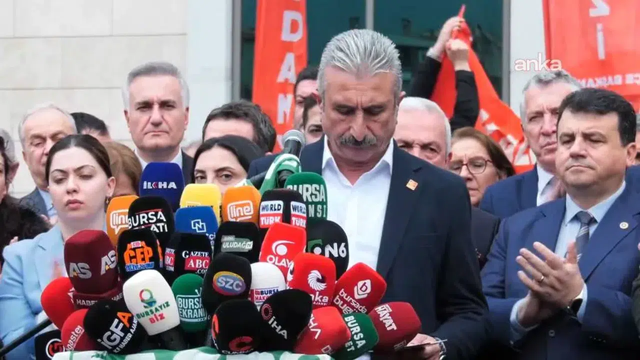 Bozbey'in gözaltına alınmasına tepki büyüyor: CHP'den Bursa'da eylem çağrısı