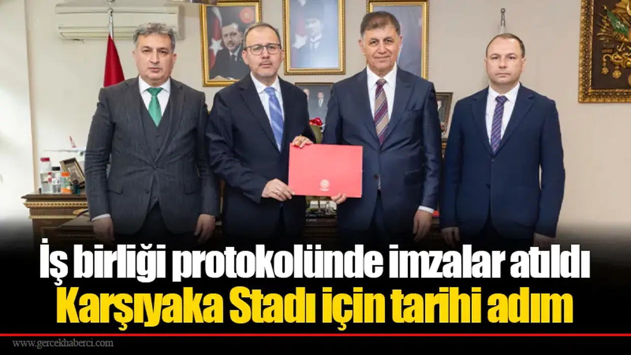 Karşıyaka Stadı için tarihi adım
