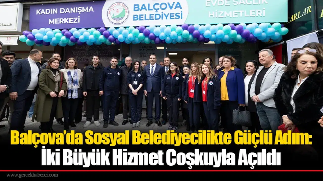 Balçova’da Sosyal Belediyecilikte Güçlü Adım: İki Büyük Hizmet Coşkuyla Açıldı