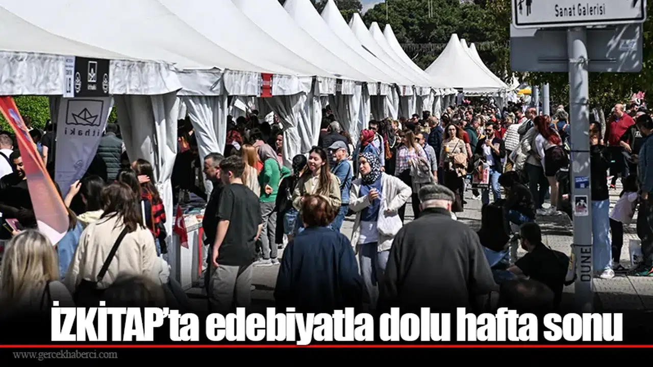İZKİTAP’ta edebiyatla dolu hafta sonu