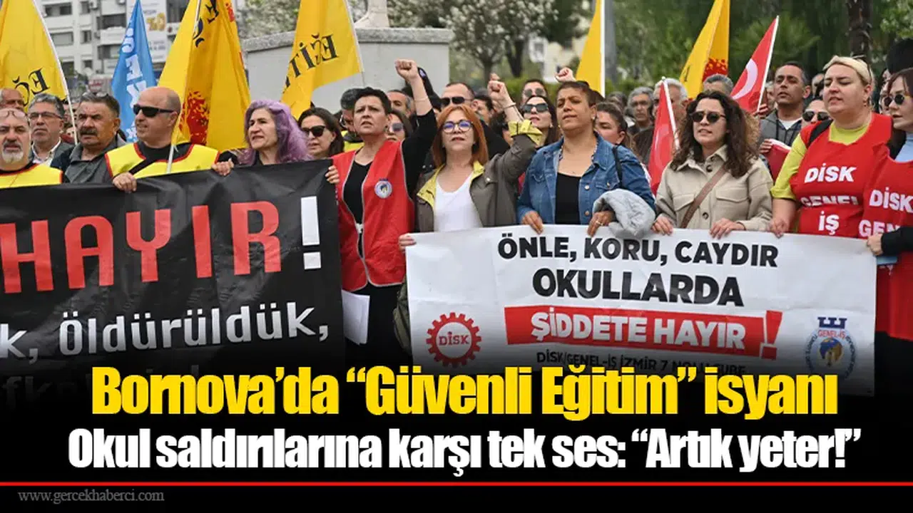 Okul saldırılarına karşı tek ses: “Artık yeter!”