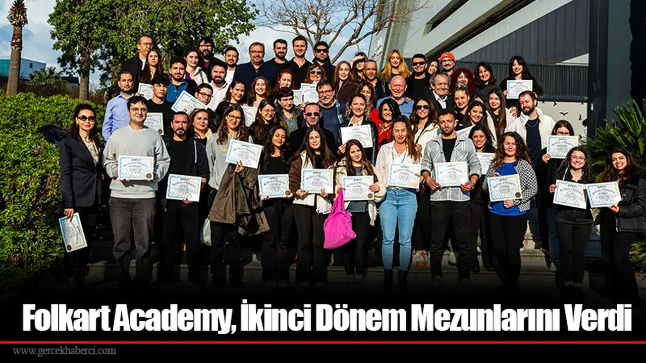 Folkart Academy, İkinci Dönem Mezunlarını Verdi