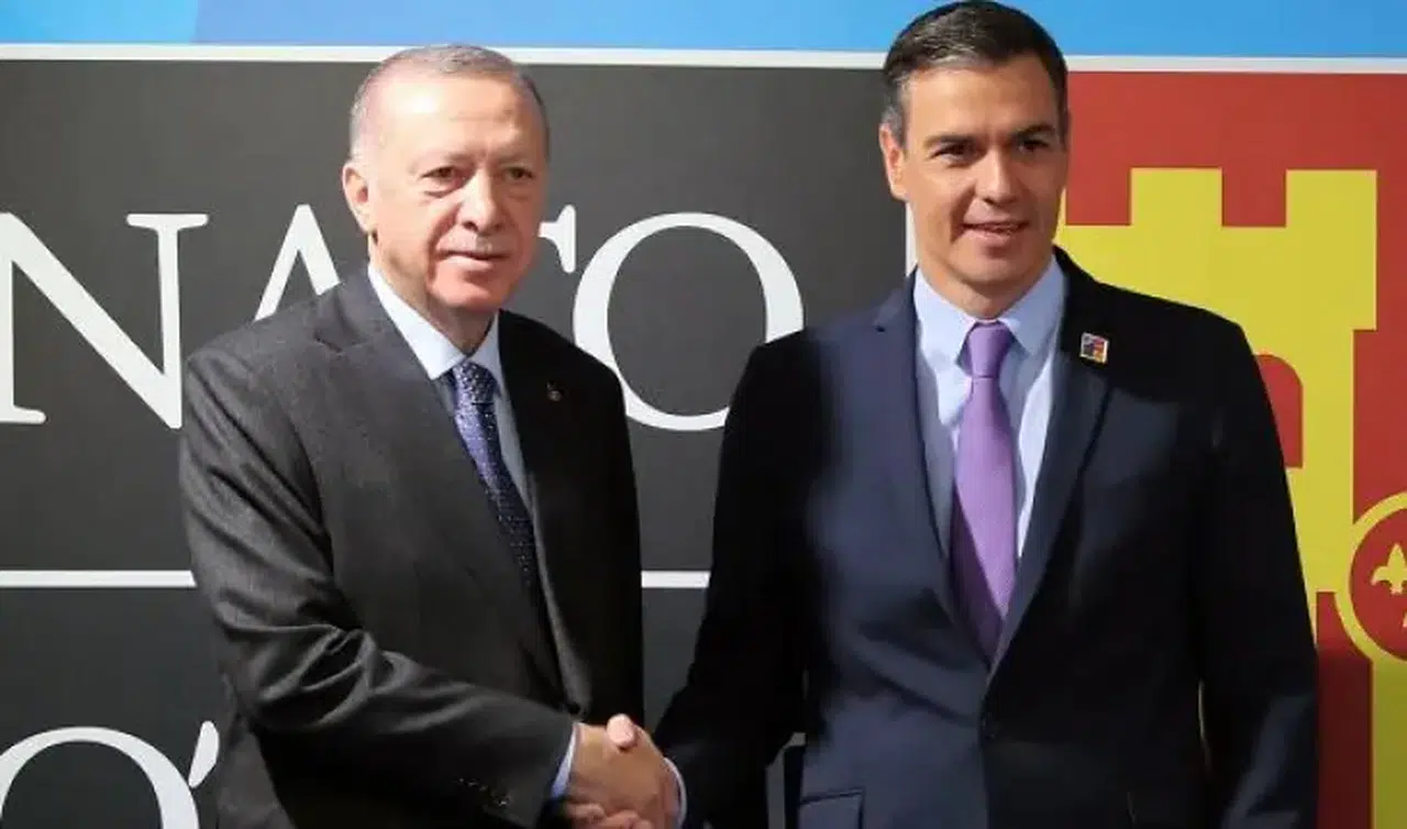 Cumhurbaşkanı Erdoğan'dan İspanya Başbakanı Sanchez ile kritik görüşme