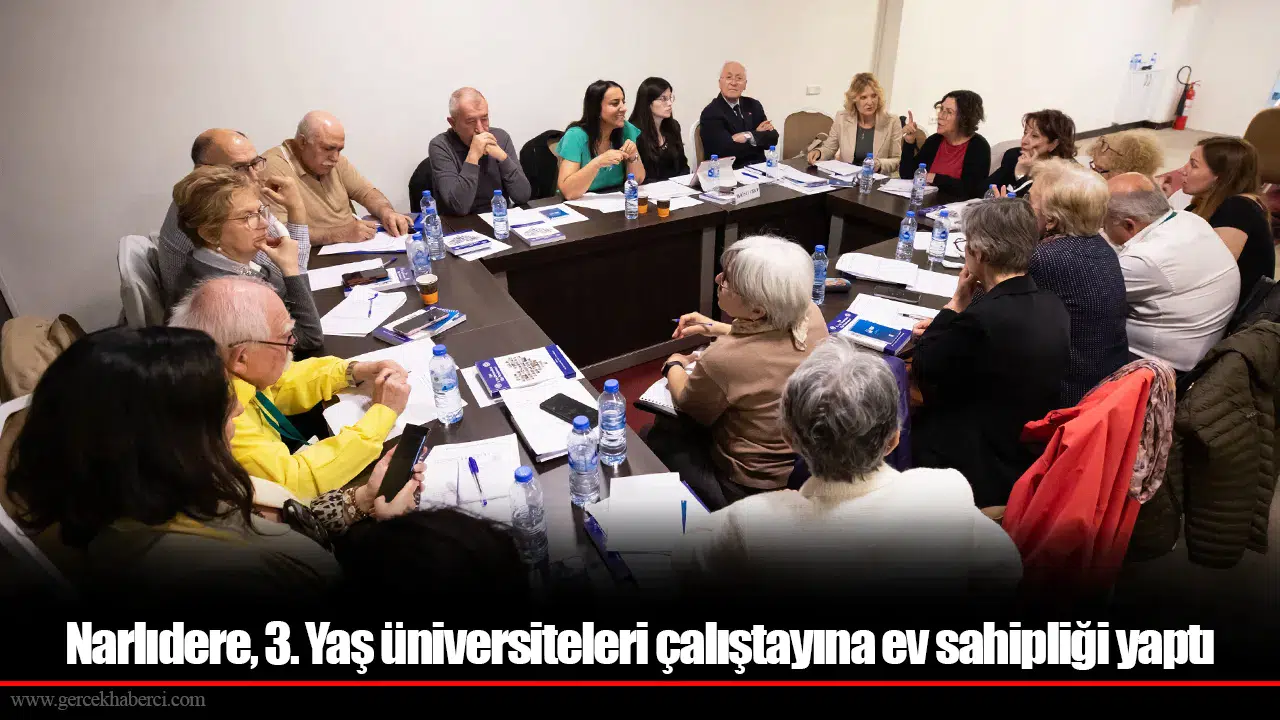 Narlıdere, 3. Yaş üniversiteleri çalıştayına ev sahipliği yaptı