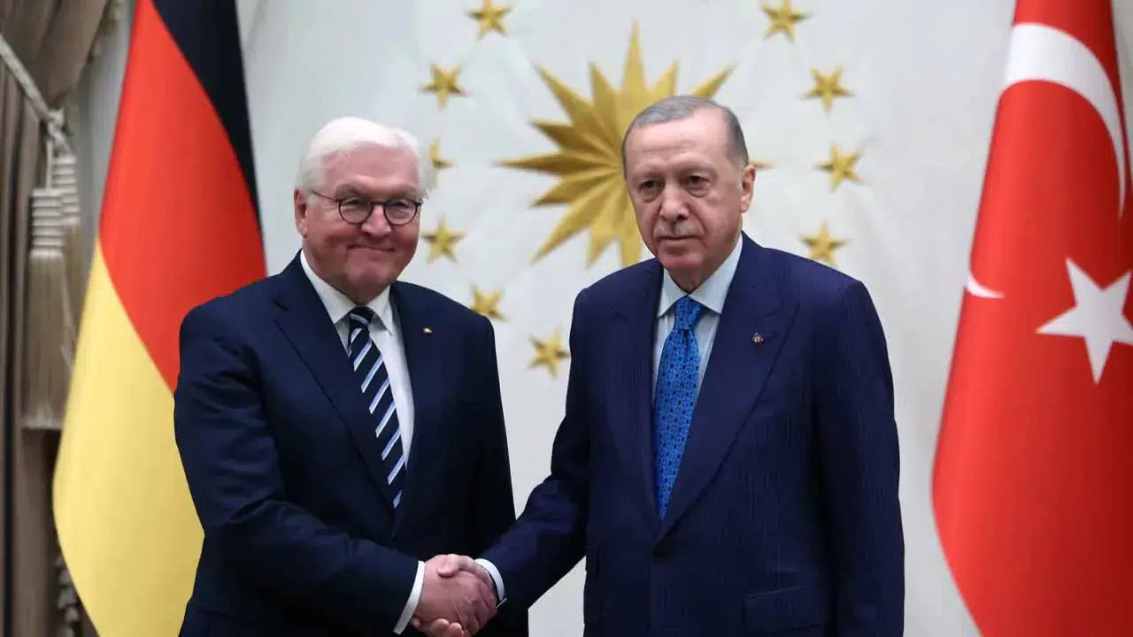 Erdoğan ve Almanya Cumhurbaşkanı'ndan kritik 'barış' mesajı