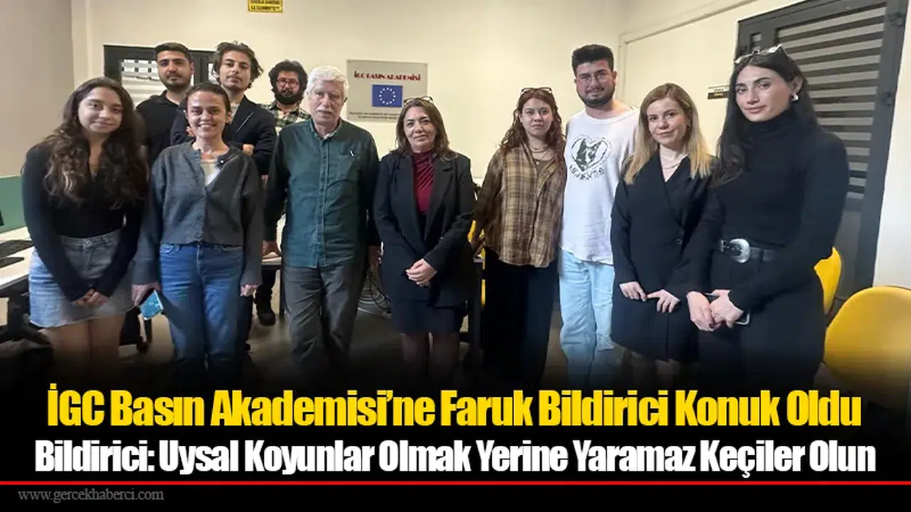 Bildirici: Uysal Koyunlar Olmak Yerine Yaramaz Keçiler Olun