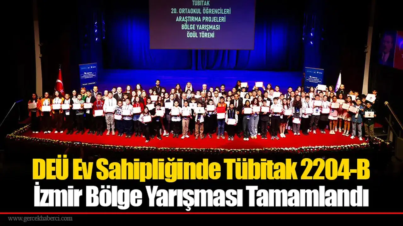 DEÜ Ev Sahipliğinde Tübitak 2204-B İzmir Bölge Yarışması Tamamlandı