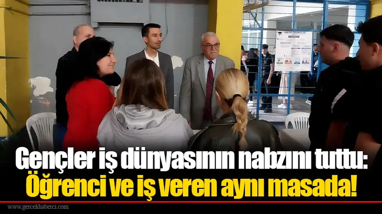 Gençler iş dünyasının nabzını tuttu: Öğrenci ve iş veren aynı masada!