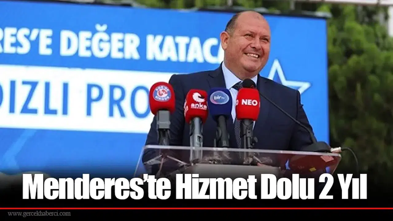 Menderes’te Hizmet Dolu 2 Yıl
