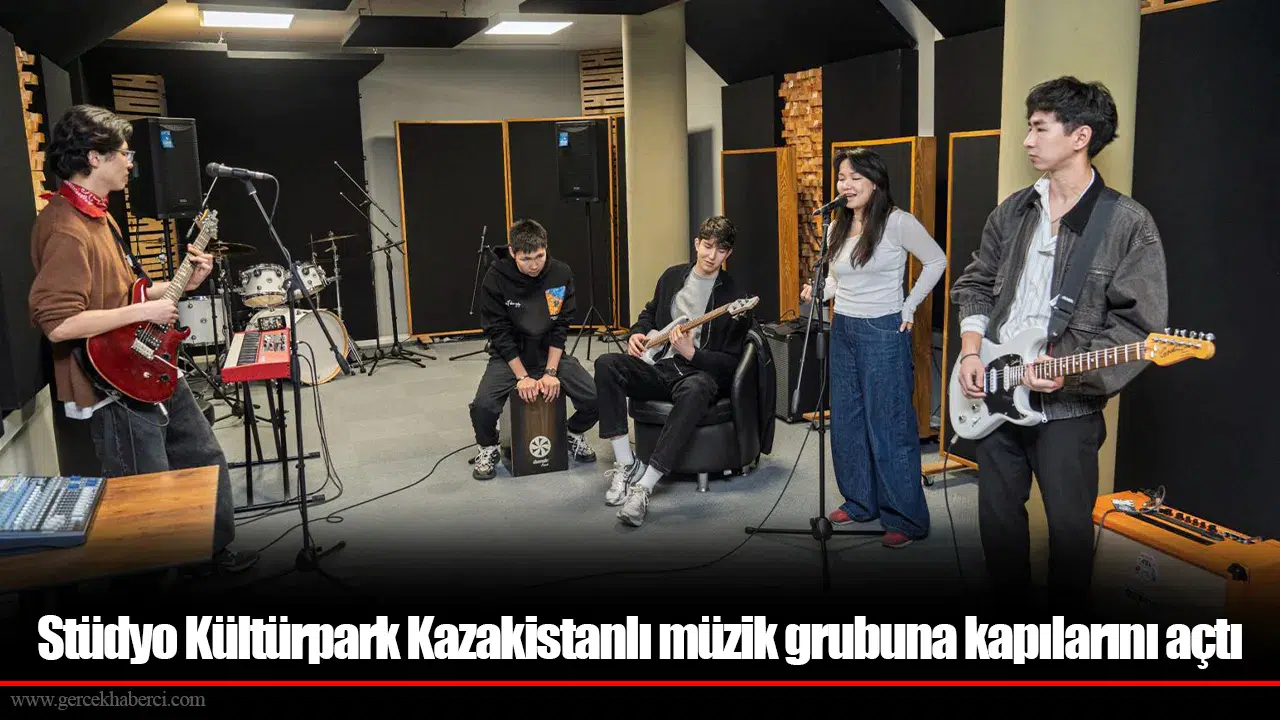 Stüdyo Kültürpark Kazakistanlı müzik grubuna kapılarını açtı
