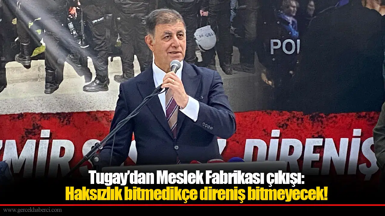 Cemil Tugay Meslek Fabrikası için konuştu: Bu haksızlık bitmez