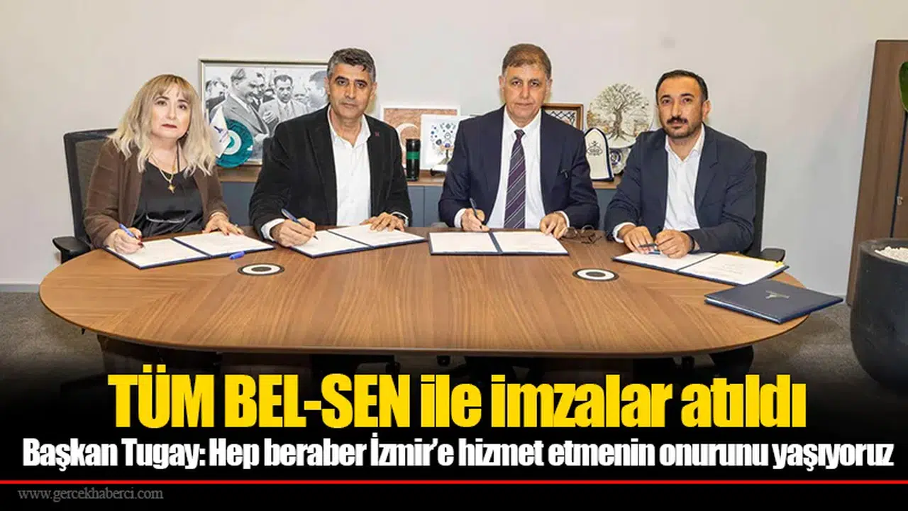 TÜM BEL-SEN ile imzalar atıldı