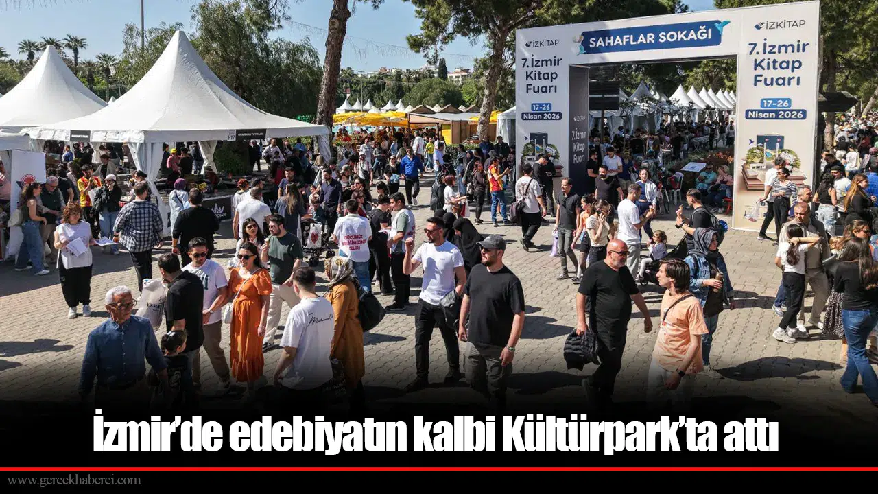 İzmir’de edebiyatın kalbi Kültürpark’ta attı
