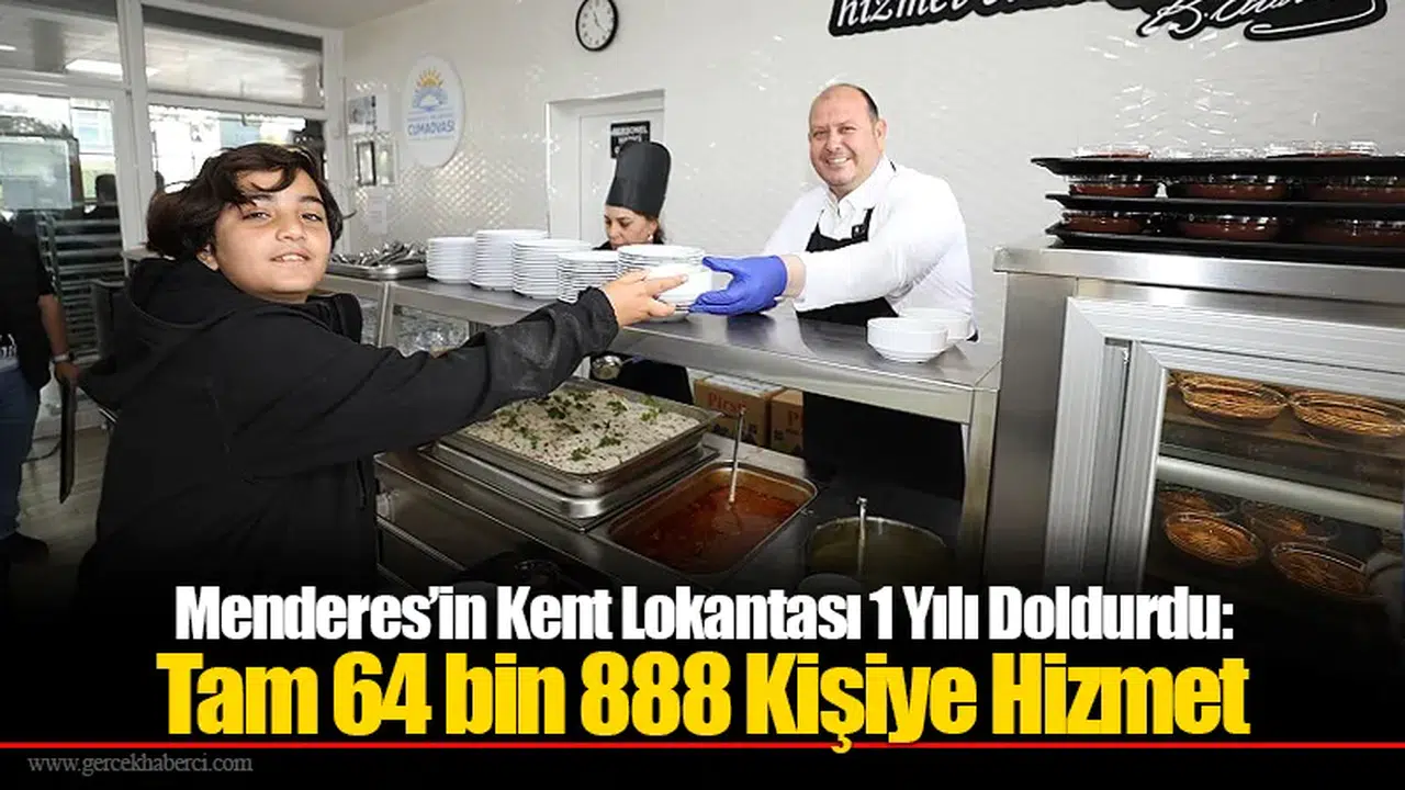 Menderes’in Kent Lokantası 1 Yılı Doldurdu: Tam 64 bin 888 Kişiye Hizmet