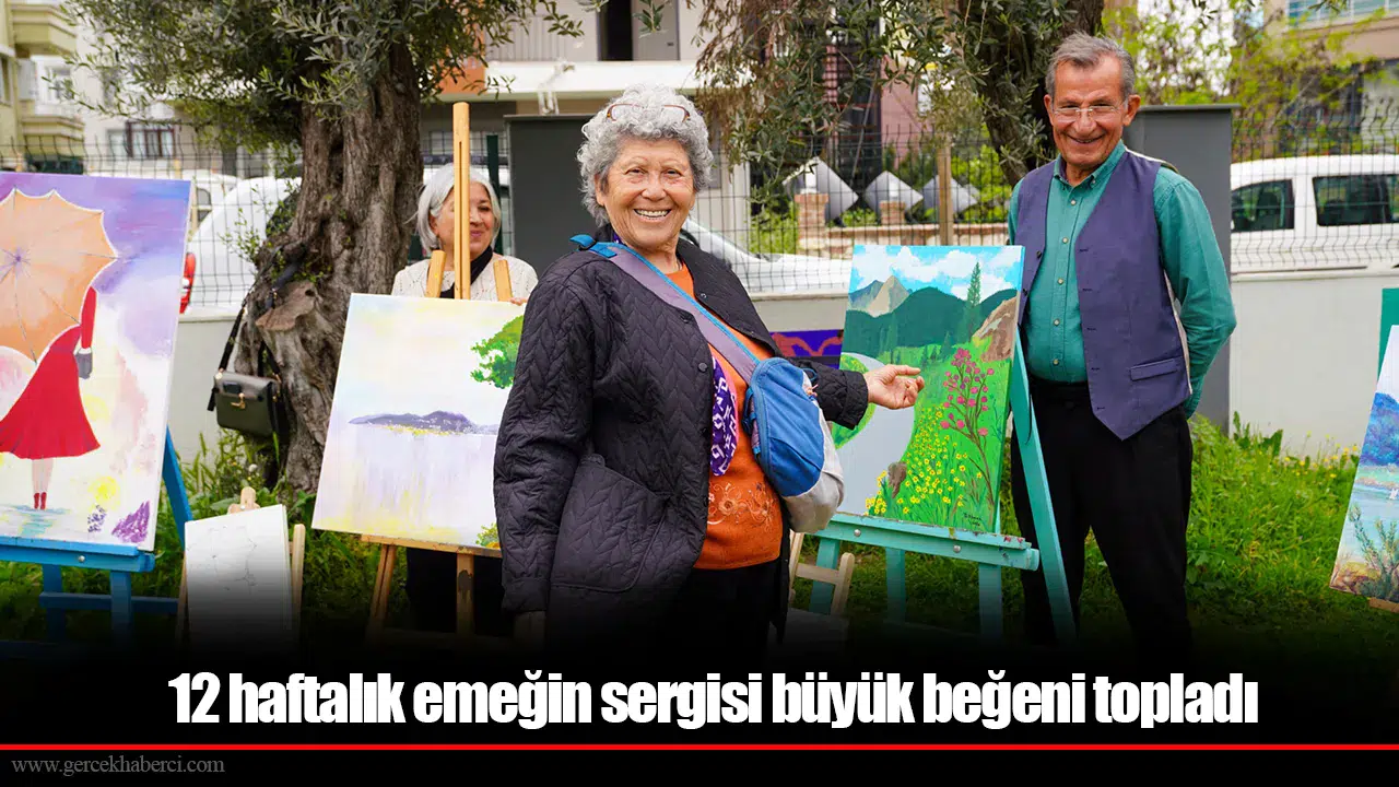 12 haftalık emeğin sergisi büyük beğeni topladı