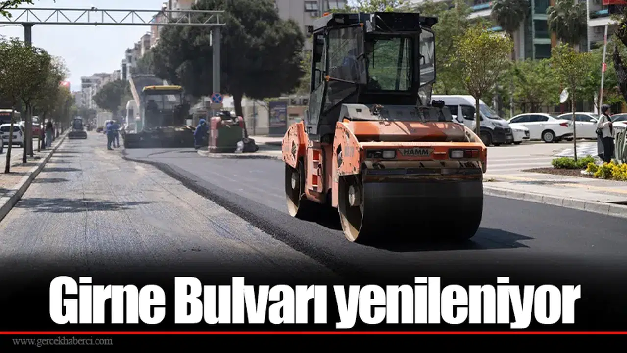 Girne Bulvarı yenileniyor