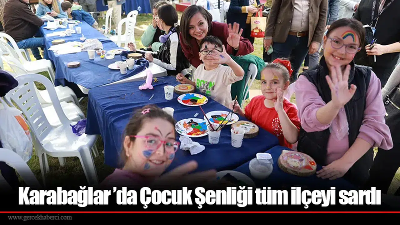 Karabağlar ’da Çocuk Şenliği tüm ilçeyi sardı