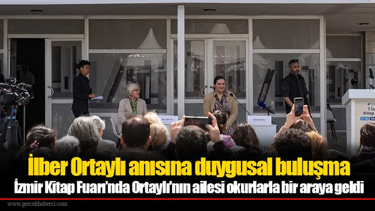 İzmir Kitap Fuarı’nda Ortaylı'nın ailesi okurlarla bir araya geldi