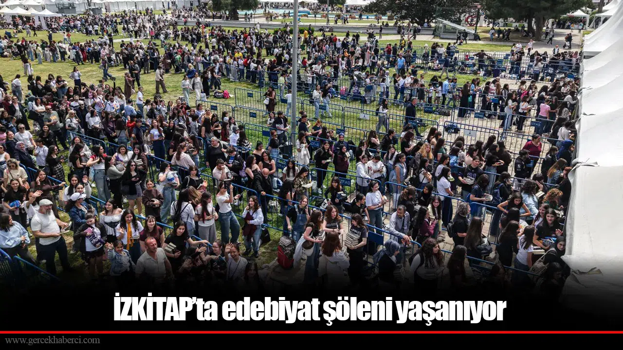 İZKİTAP’ta edebiyat şöleni yaşanıyor