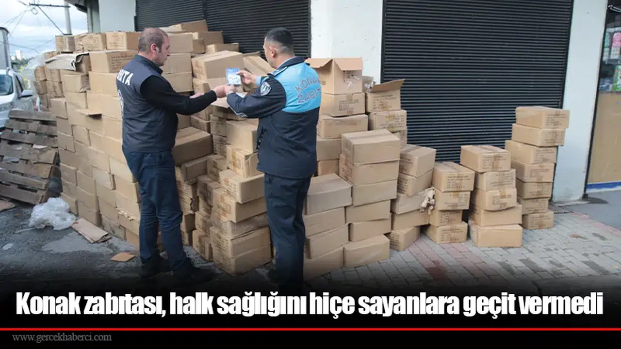 Konak zabıtası, halk sağlığını hiçe sayanlara geçit vermedi