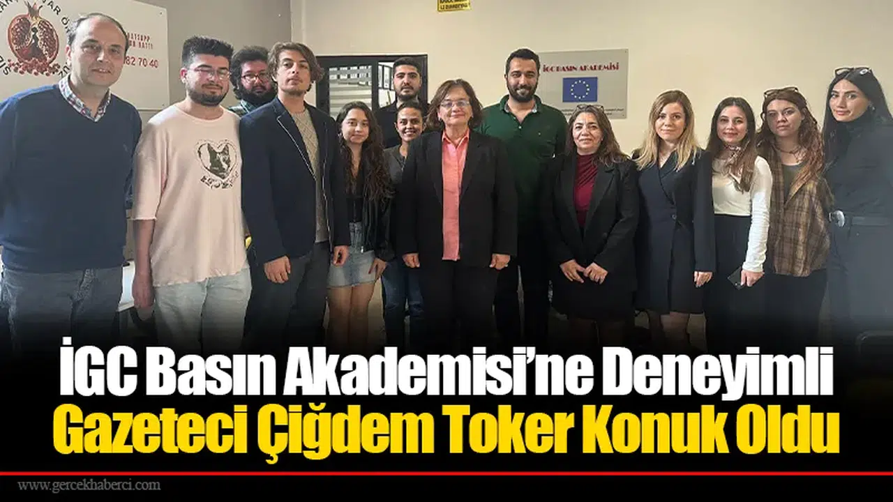 İGC Basın Akademisi’ne Deneyimli Gazeteci Çiğdem Toker Konuk Oldu