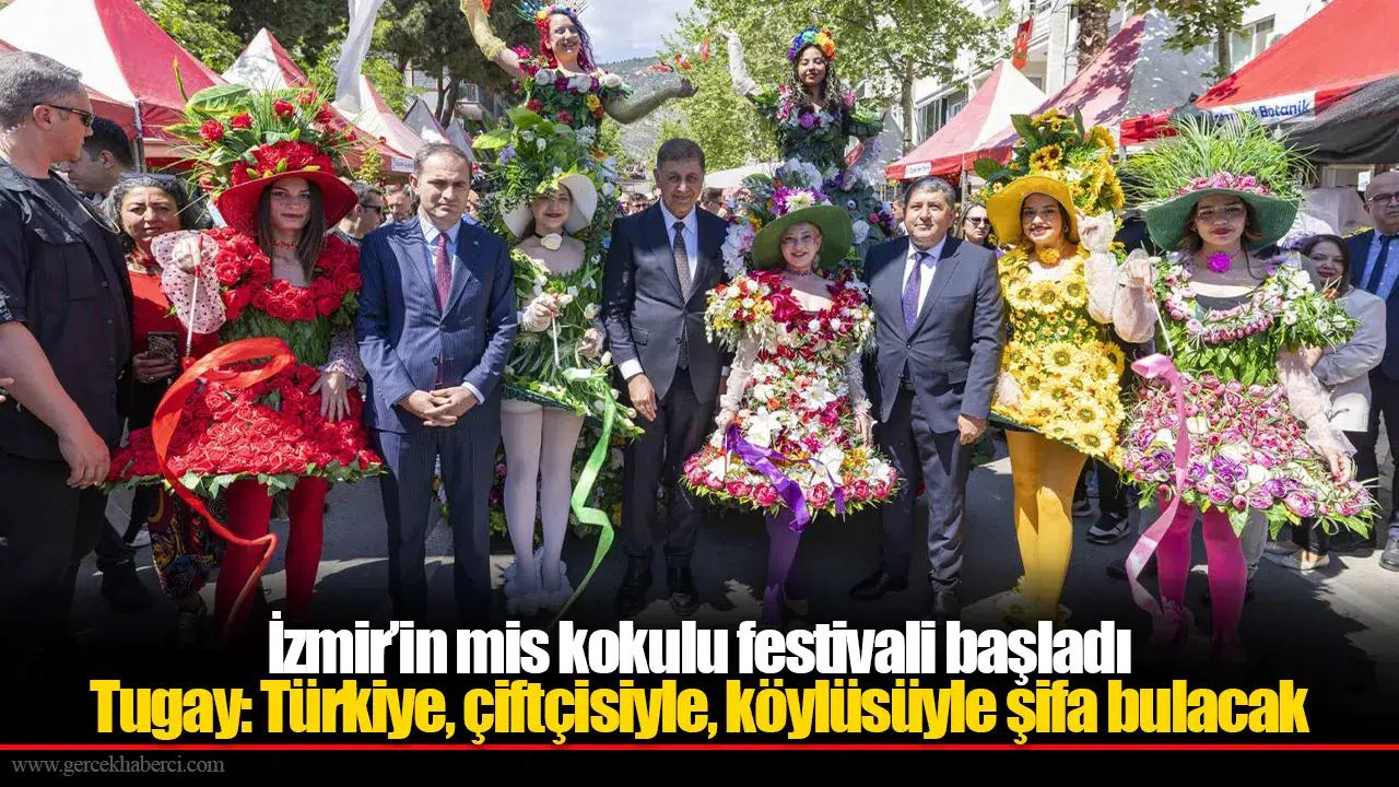 Başkan Tugay: Türkiye, çiftçisiyle, köylüsüyle şifa bulacak