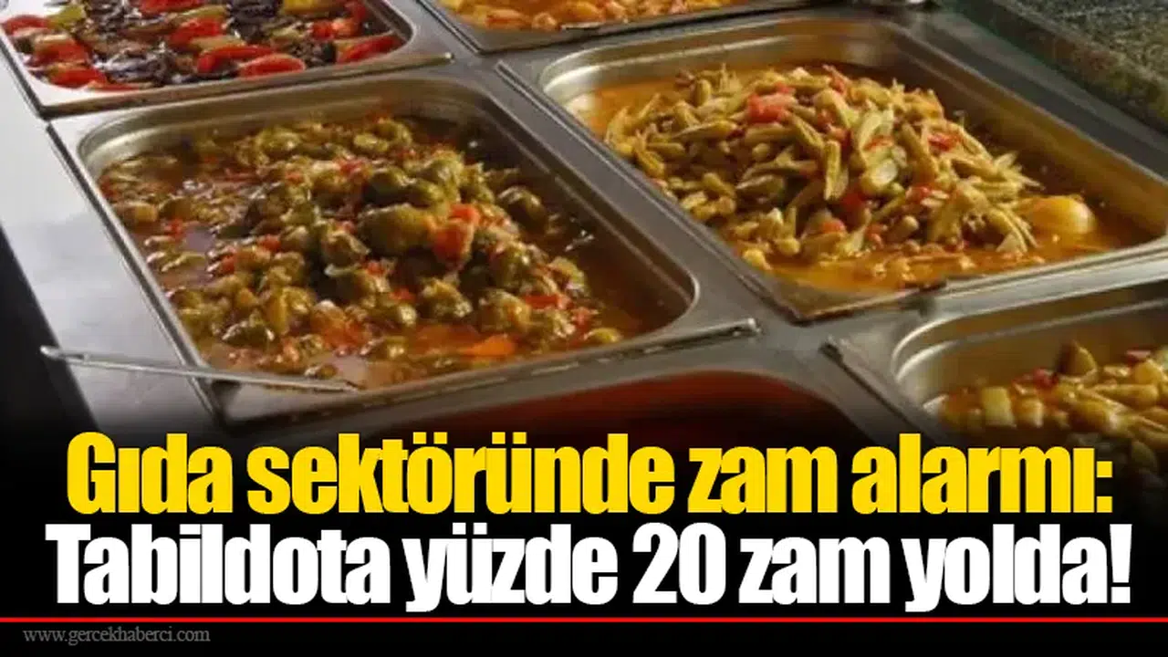 Gıda sektöründe zam alarmı: Tabildot fiyatına yüzde 20 zam geliyor