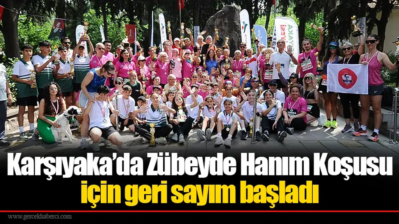 Karşıyaka’da Zübeyde Hanım Koşusu için geri sayım başladı