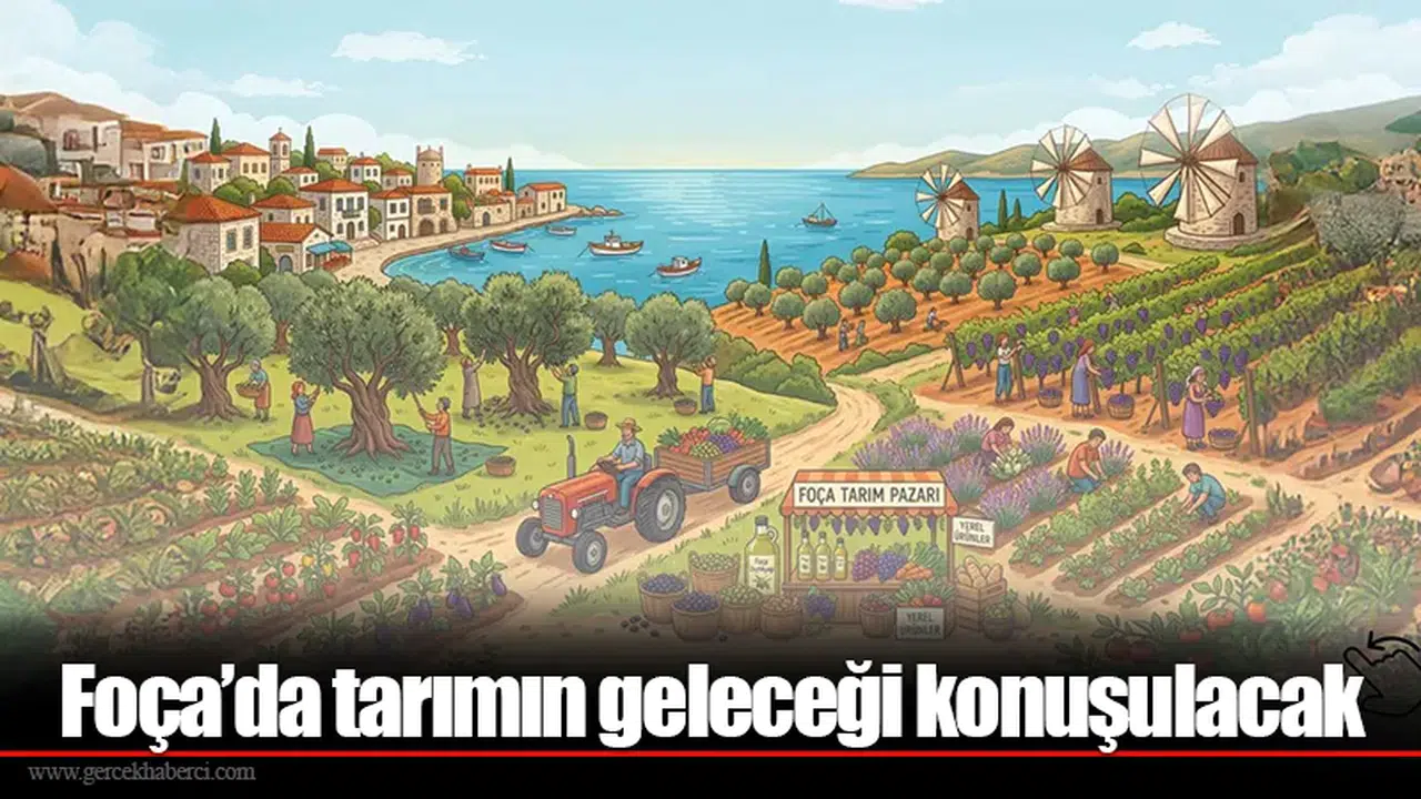 Foça’da tarımın geleceği konuşulacak