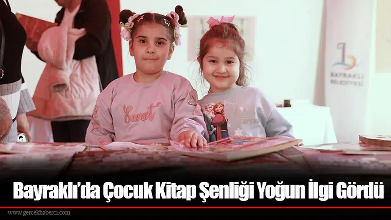 Bayraklı’da Çocuk Kitap Şenliği Yoğun İlgi Gördü