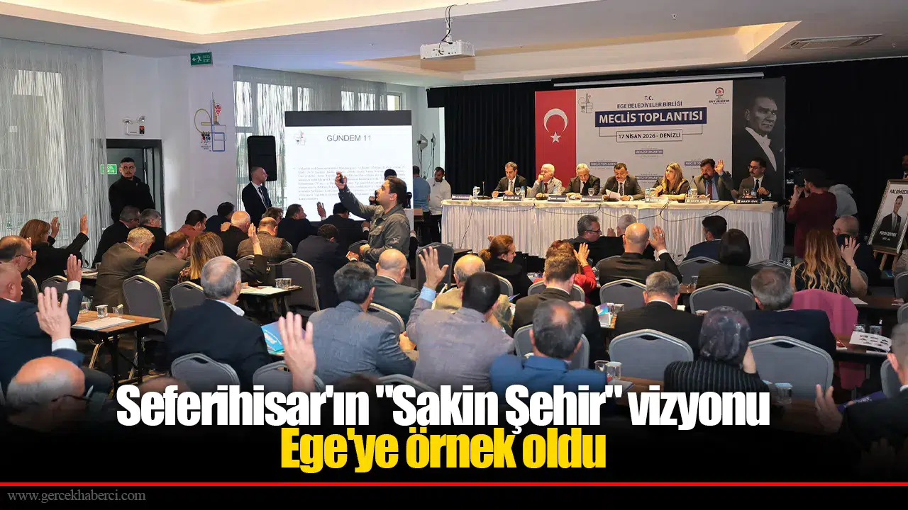 Seferihisar'ın "Sakin Şehir" vizyonu Ege'ye örnek oldu