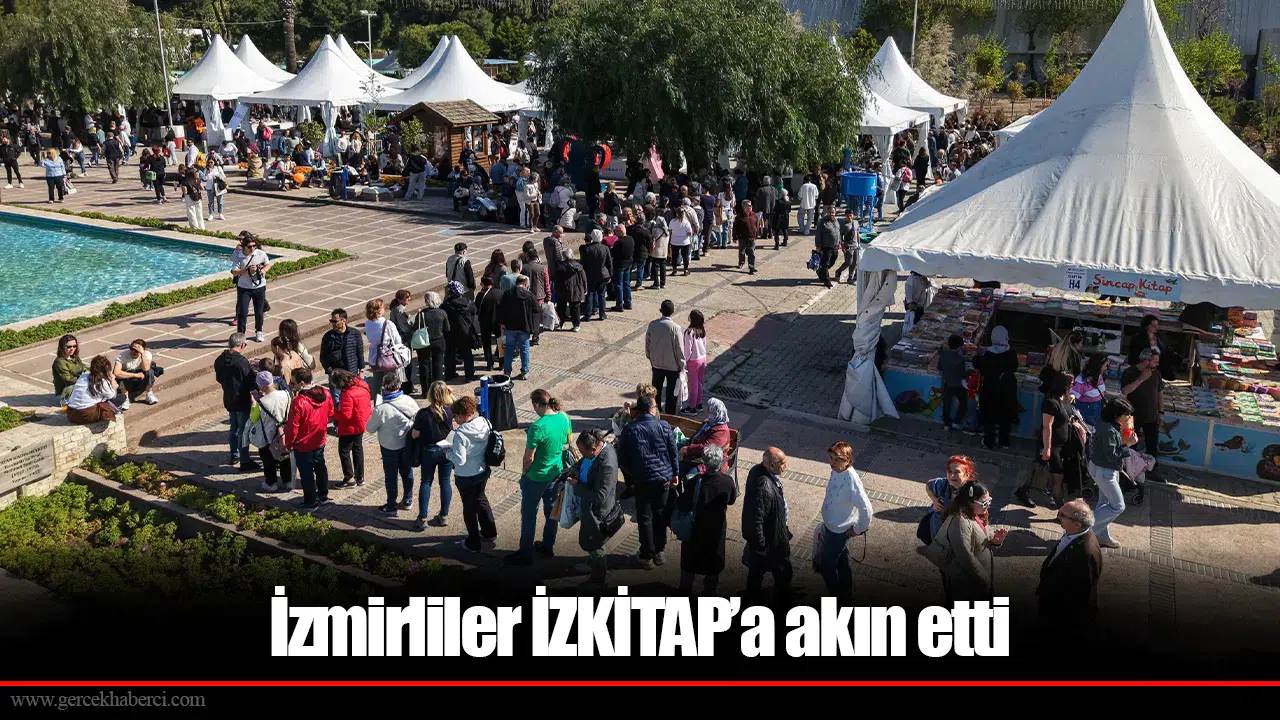 İzmirliler İZKİTAP’a akın etti