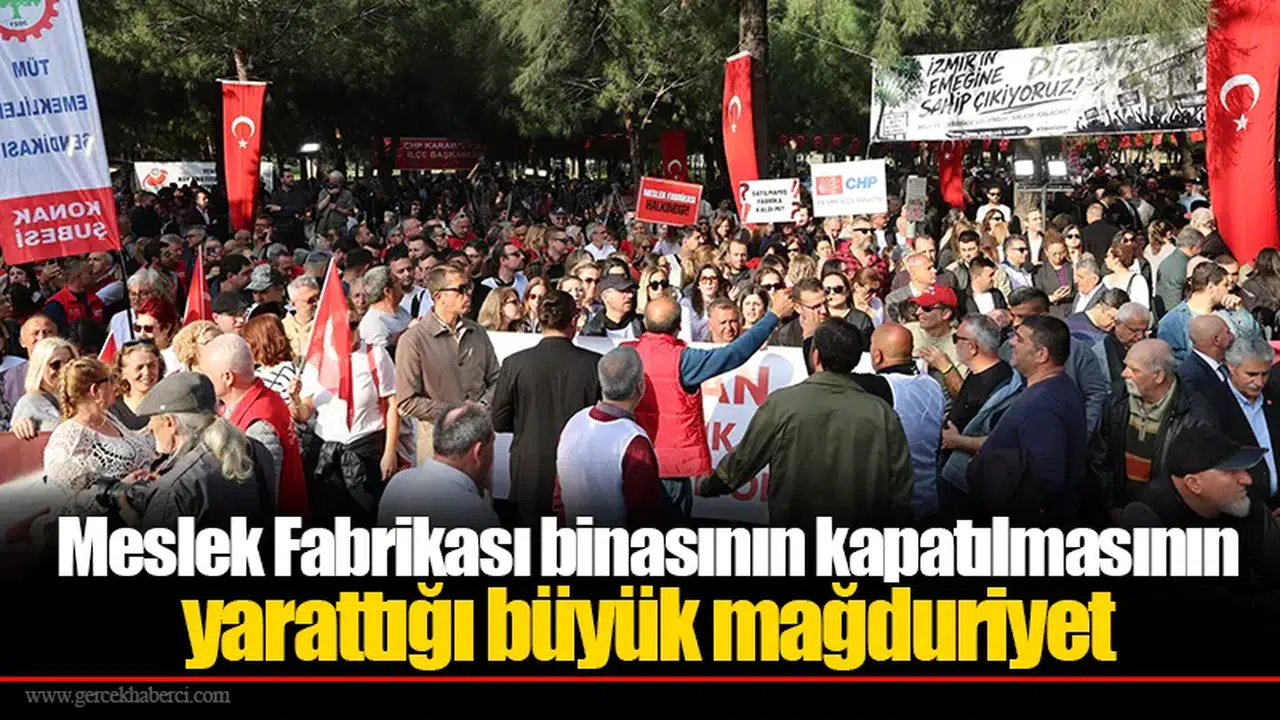Meslek Fabrikası binasının kapatılmasının yarattığı büyük mağduriyet