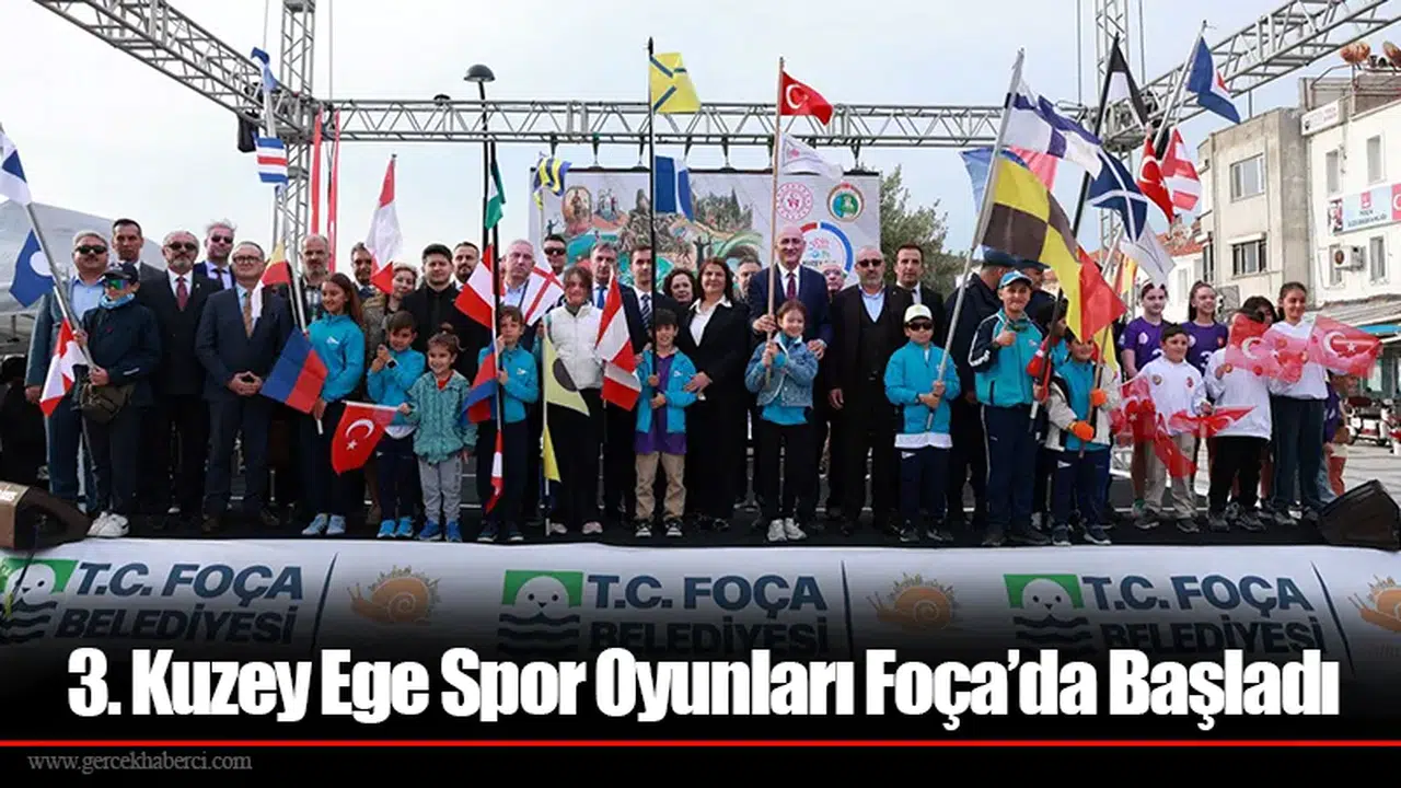 3. Kuzey Ege Spor Oyunları Foça’da Başladı