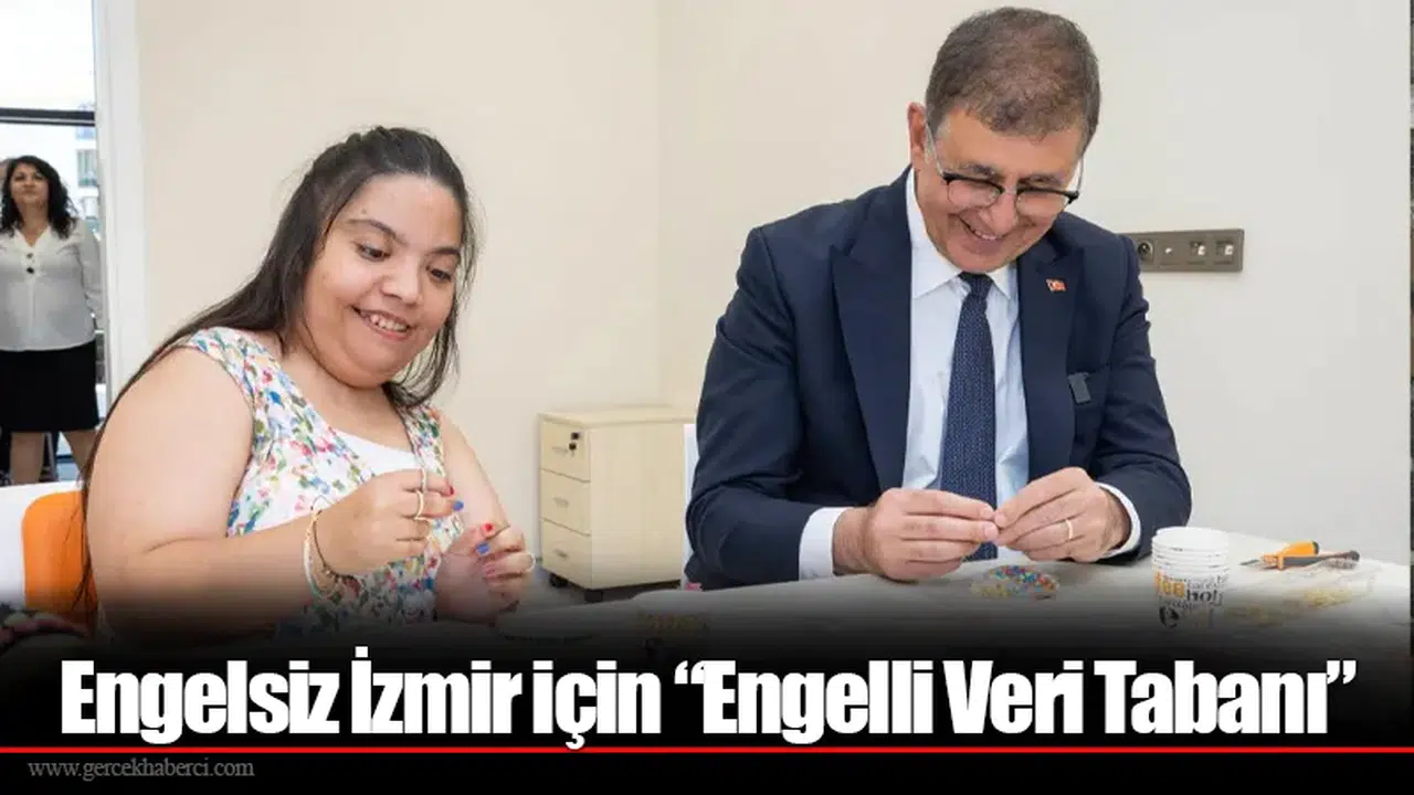 Engelsiz İzmir için “Engelli Veri Tabanı”