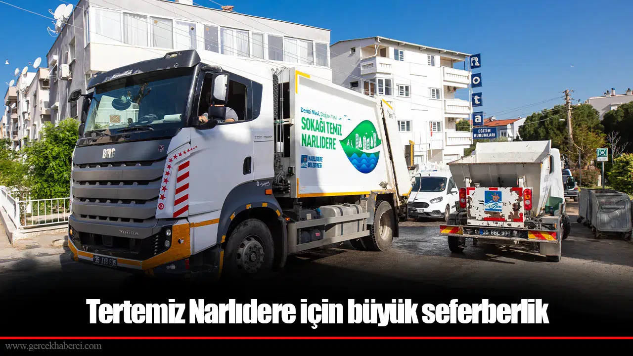 Tertemiz Narlıdere için büyük seferberlik