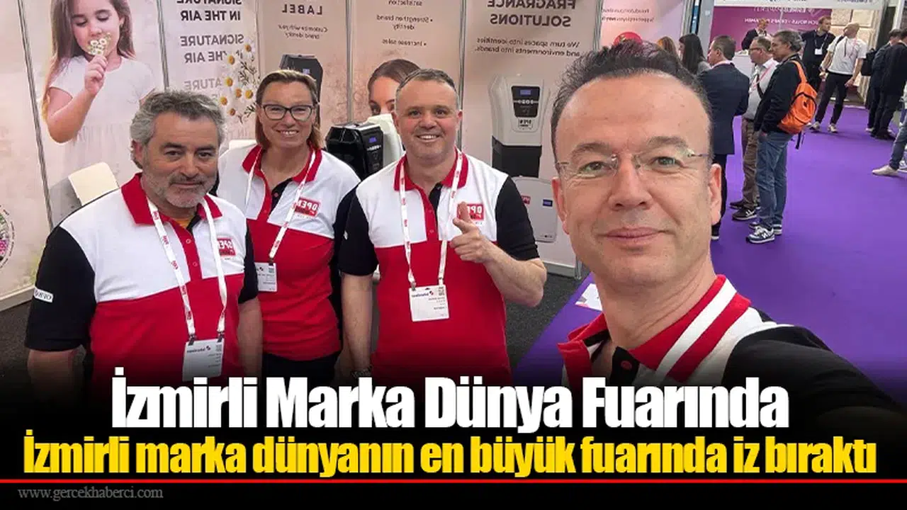 İzmirli Marka Dünya Fuarında: İzmirli marka dünyanın en büyük fuarında iz bıraktı