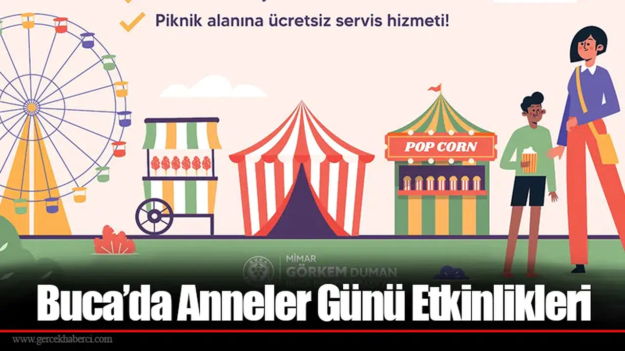 Buca’da Anneler Günü Etkinlikleri